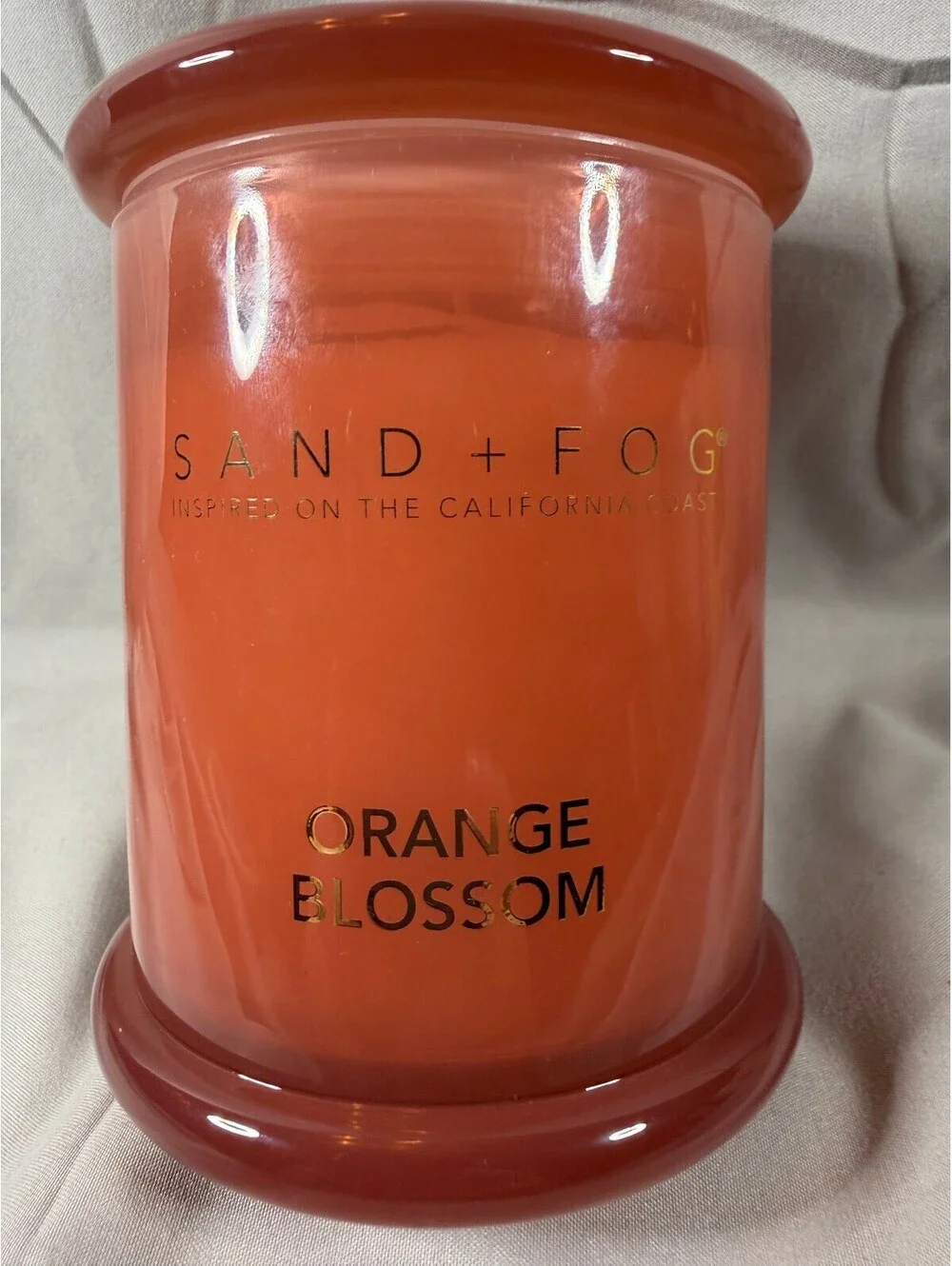 Sand + Fog Orange Blossom Scented Jar Candle 10 oz